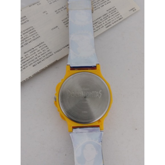 Vintage Disney Pocahontas Digital Watch New Old Stock Fantasma (jb) - Picture 6 of 6